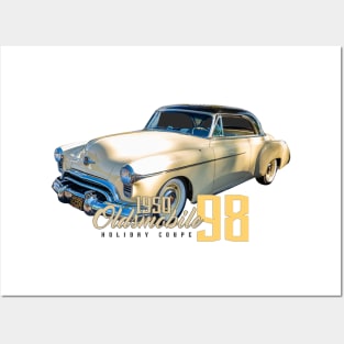 1950 Oldsmobile 98 Holiday Coupe Posters and Art